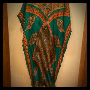 Vintage accordion caftan